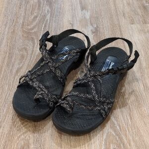 Skechers Stylish Black Sandals Women's size 7